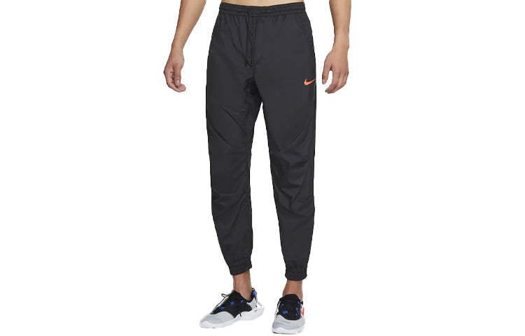 Nike Ultra logo Casual Bundle Feet Sports Long Pants Black DC6452-010