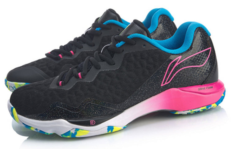 (WMNS) Li-Ning Dagger 2 'Black Neon Pink' AYZQ006-2
