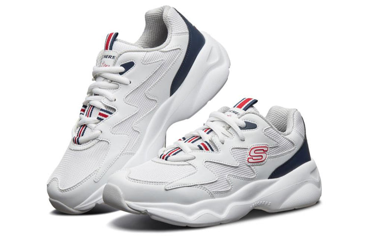 (WMNS) Skechers D'lites Airy 'White Blue Red' 88888105-WBLR