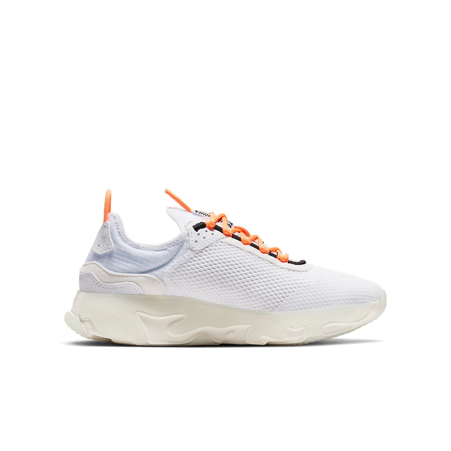 (GS) Nike React Live Shoes White/Orange CW1622-800