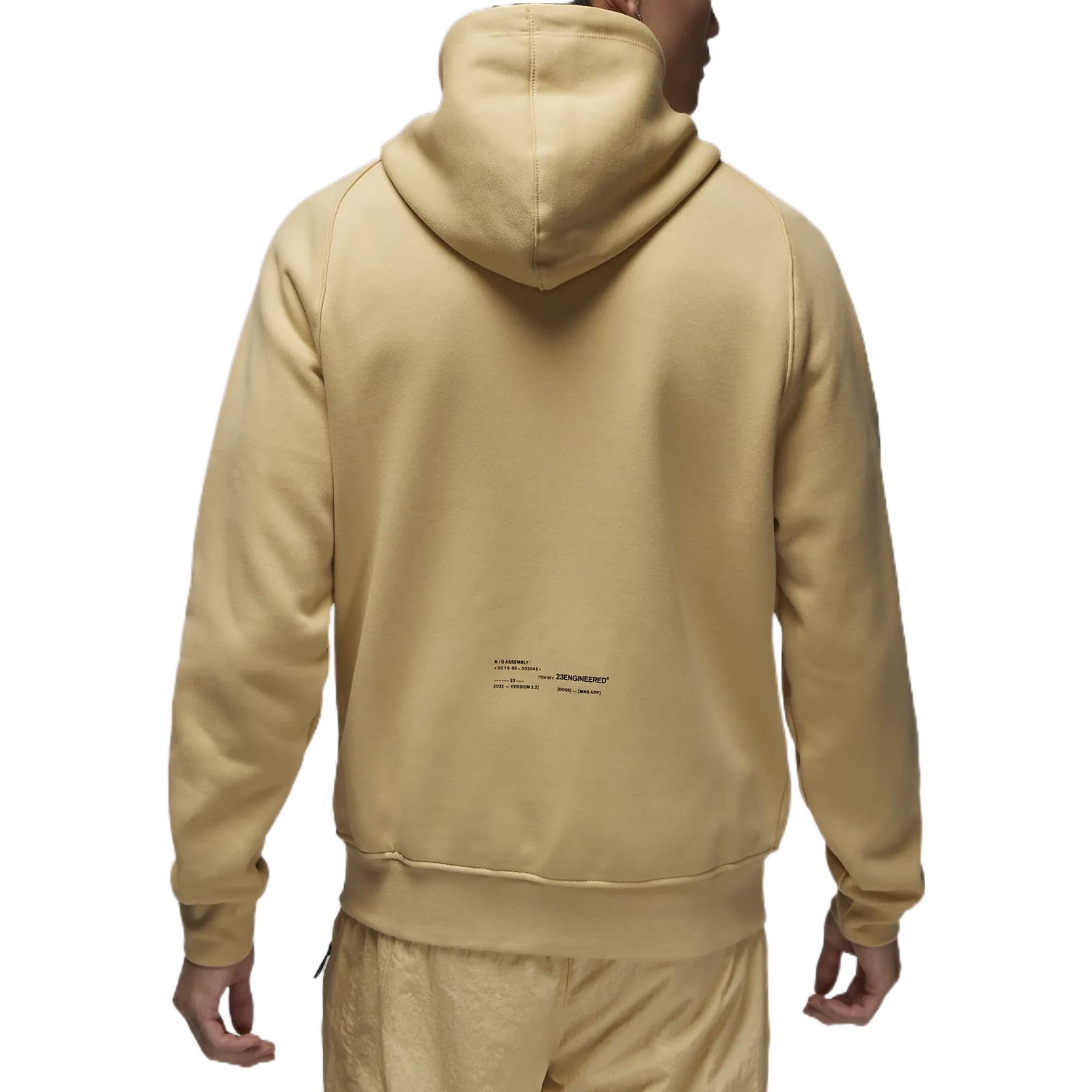 Air Jordan Solid Color Hooded Jacket Men's Yellow DV1590-252
