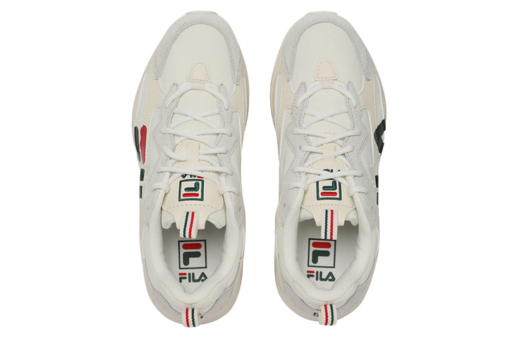 FILA Ray Tracer Linear Low Top Running Shoes Grey/Black/Red 1RM01346_142