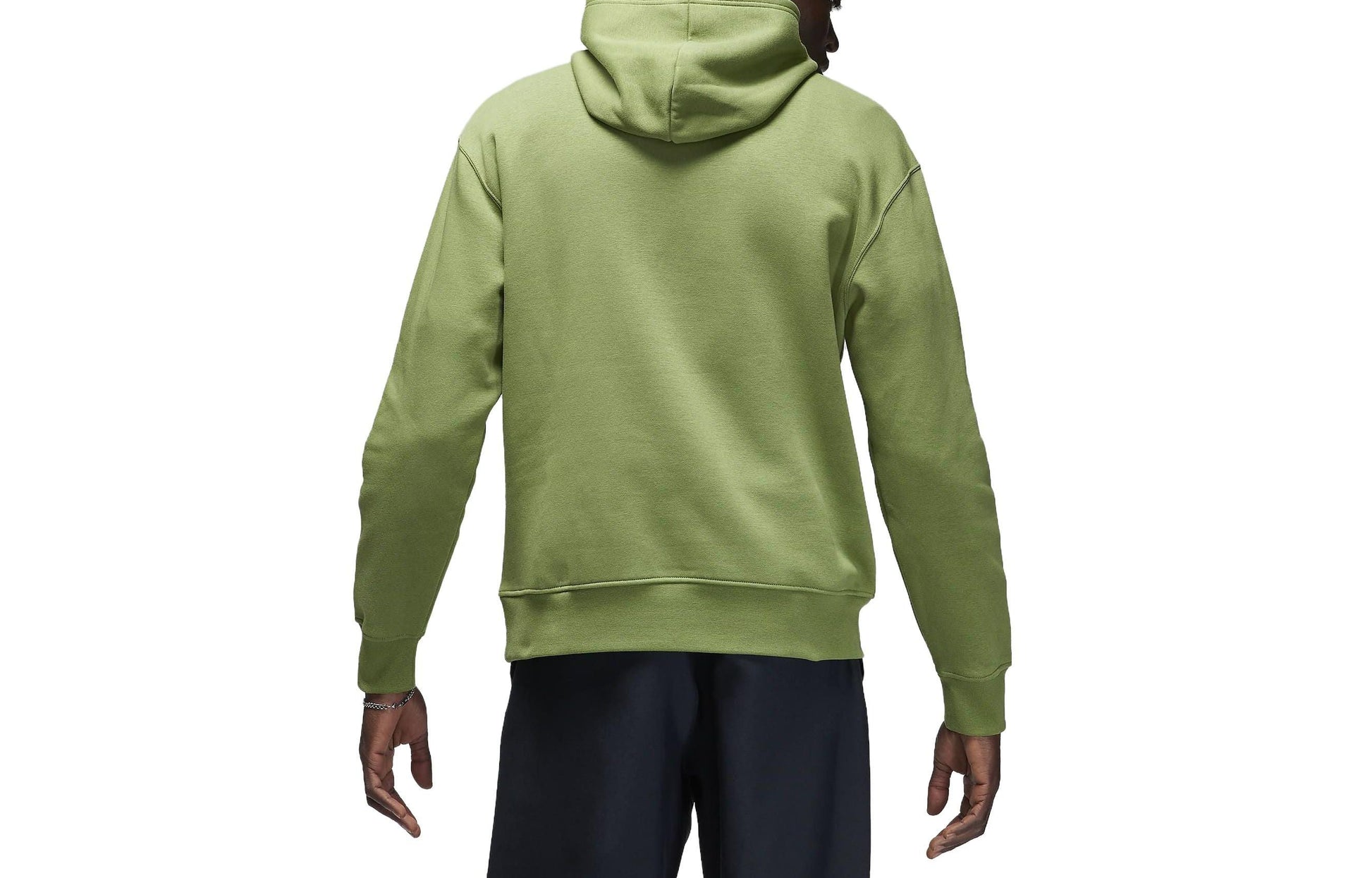 Air Jordan Brooklyn Fleece Printed Pullover Hoodie 'Light Olive Green' FJ7774-340