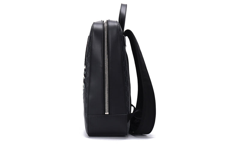 Gucci Cat Webbing Canvas Backpack 'Black Red Grey' 478324-9C2EN-8849