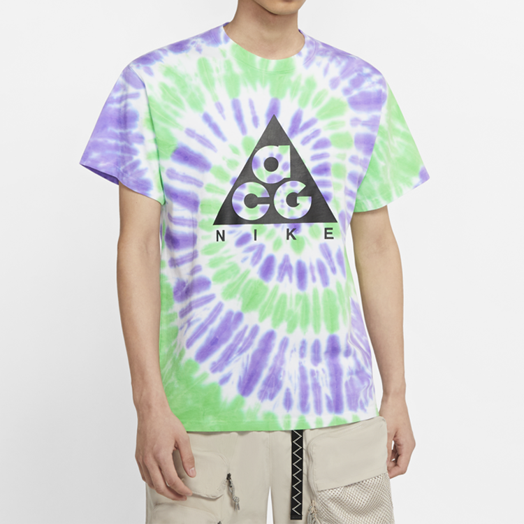 Nike Lab ACG Printed T-Shirt 'White Multi Color Black' CV1533-100