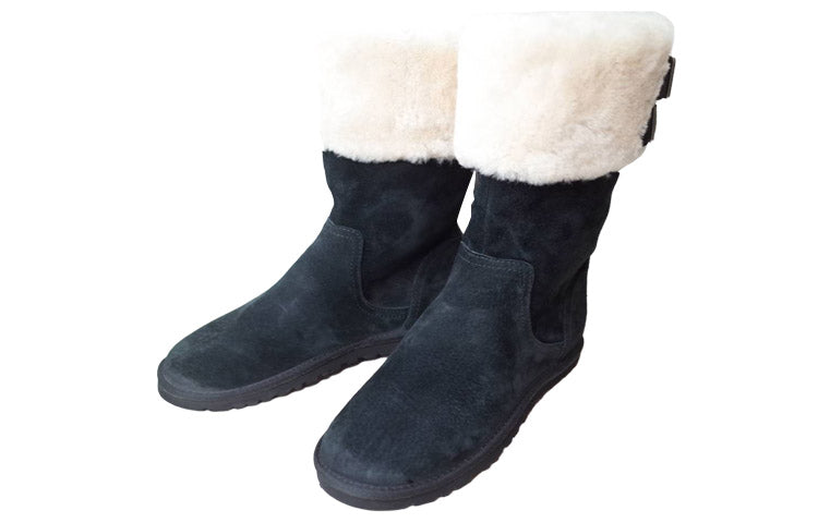 (WMNS) UGG Beckham Snow Boots Black 1005413-BLK