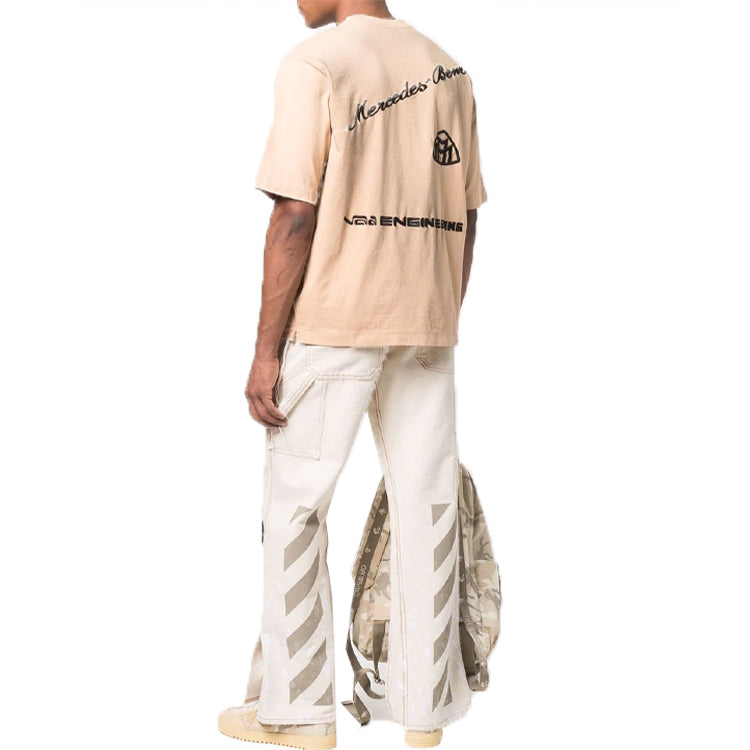 Off-White Dirt-Effect Skate Tee x Mercedes-Benz OMAA119G21JER0036010