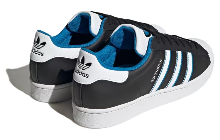 adidas Superstar 'Black Bright Blue' ID4672