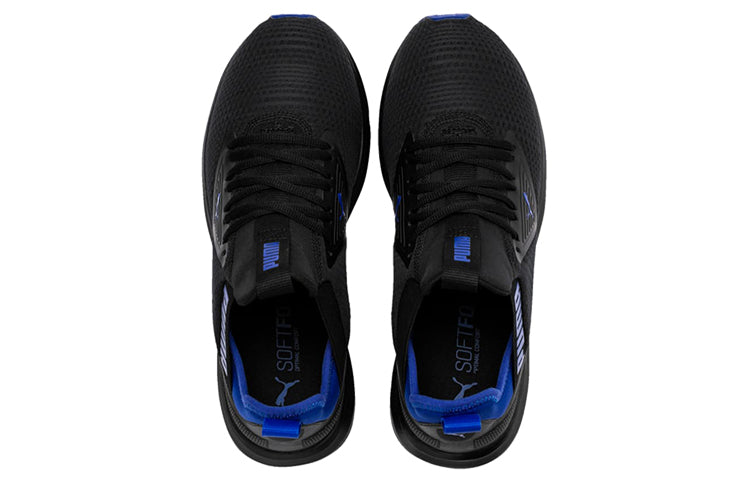PUMA Enzo Beta Breathe Low-top Running Shoes Black/Blue 192446-01
