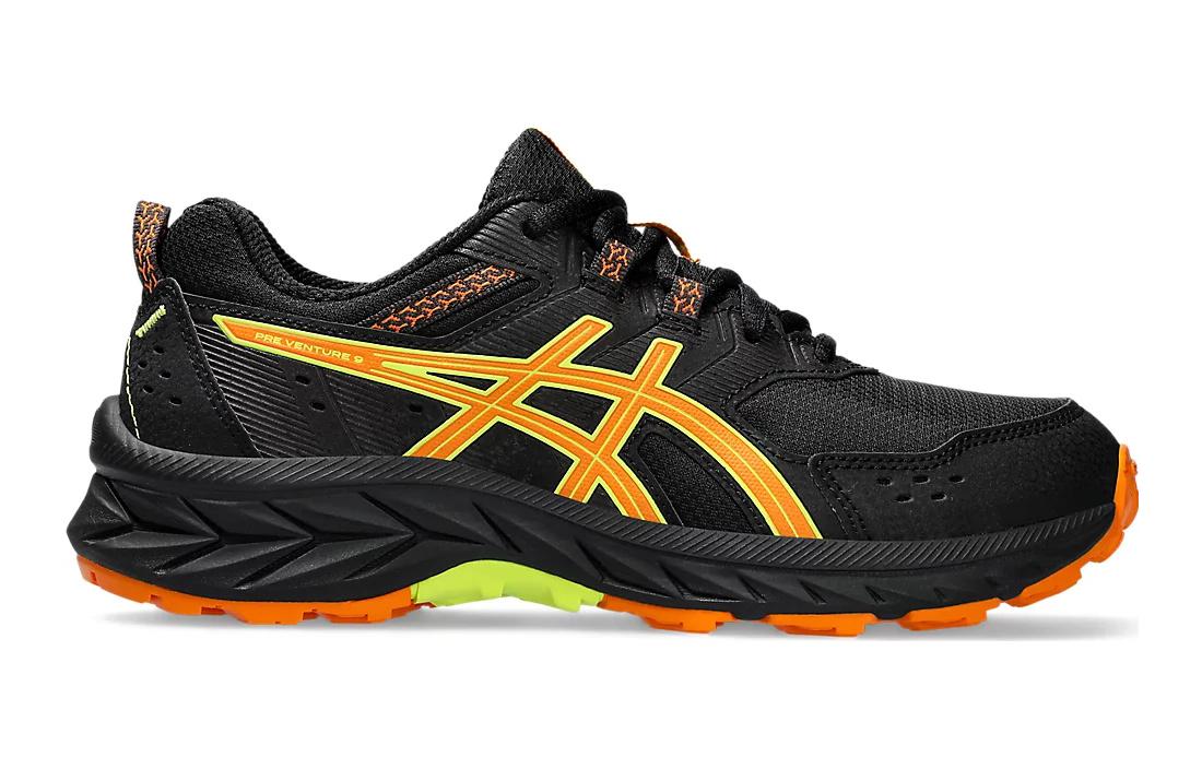 (GS) ASICS Gel-Venture 9 'Black Bright Orange' 1014A276-002