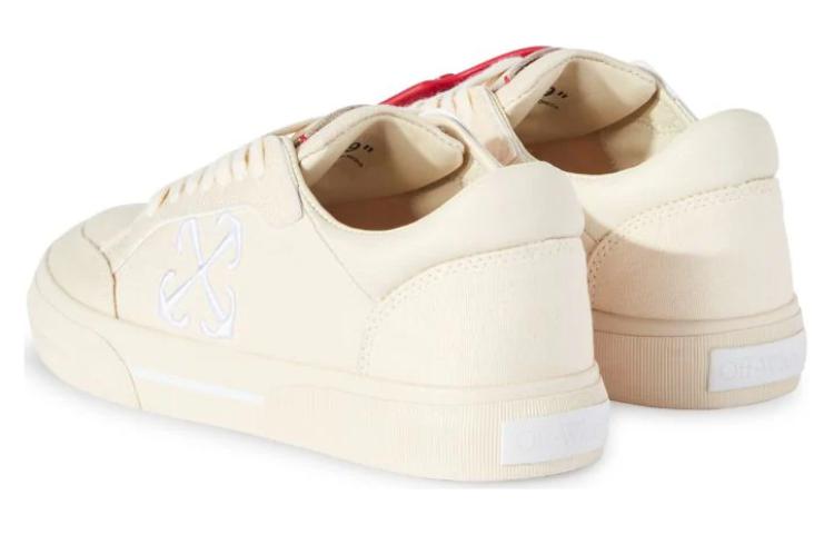 (WMNS) Off-White New Low Vulcanized Canvas Sneakers 'Beige' OWIA288S24FAB0010301