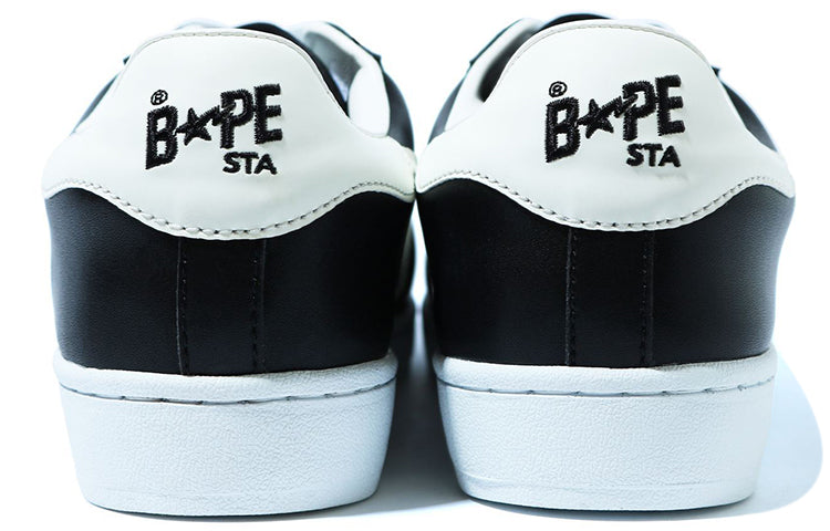 A BATHING APE Skull STA 'Black White' 1G30-191-006-BLACK