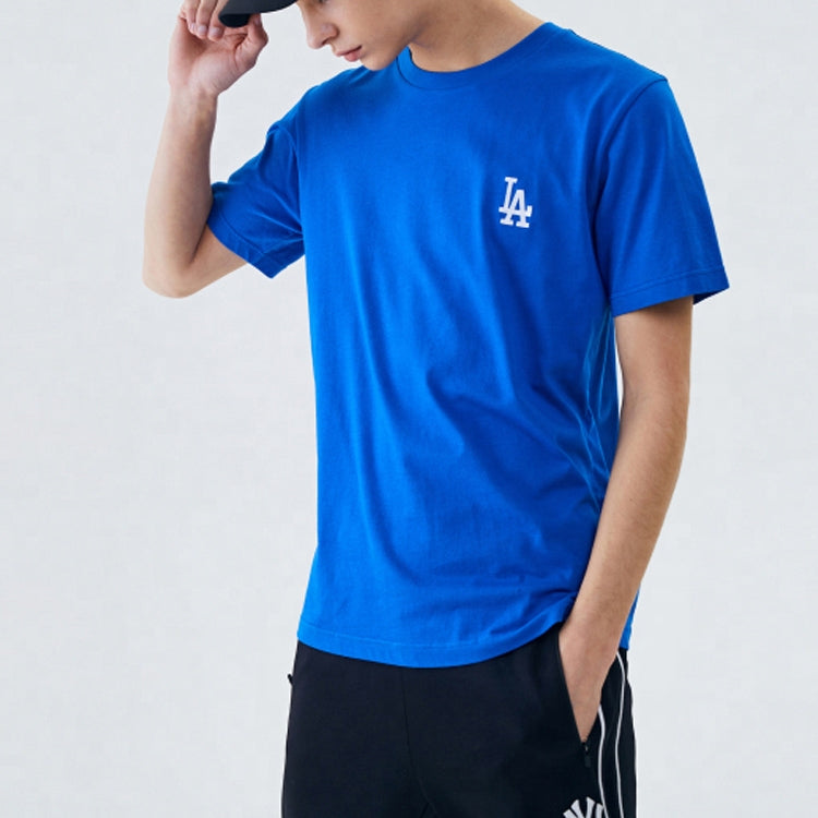 MLB Casual Loose Round Neck Couple Style Short Sleeve Blue 31TS03031-07U