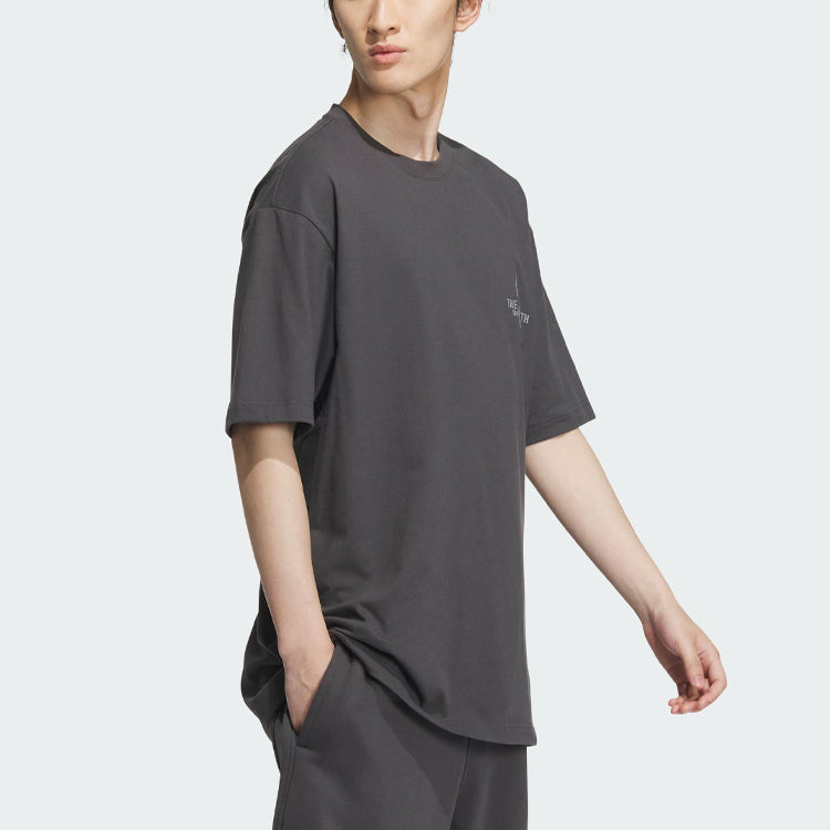 adidas Verbiage T-Shirts 'Grey White' IP3925