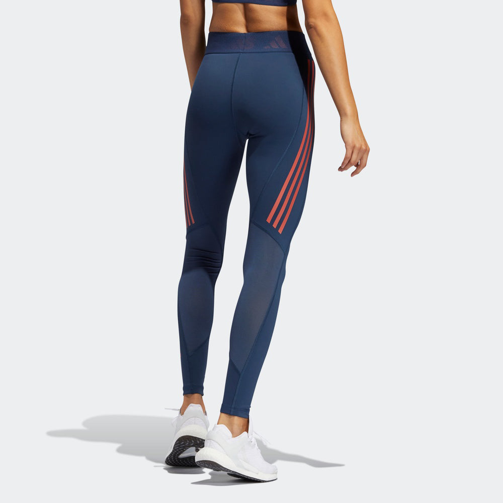 (WMNS) adidas TF Turf L 3S Sports Leggings Blue GM2850