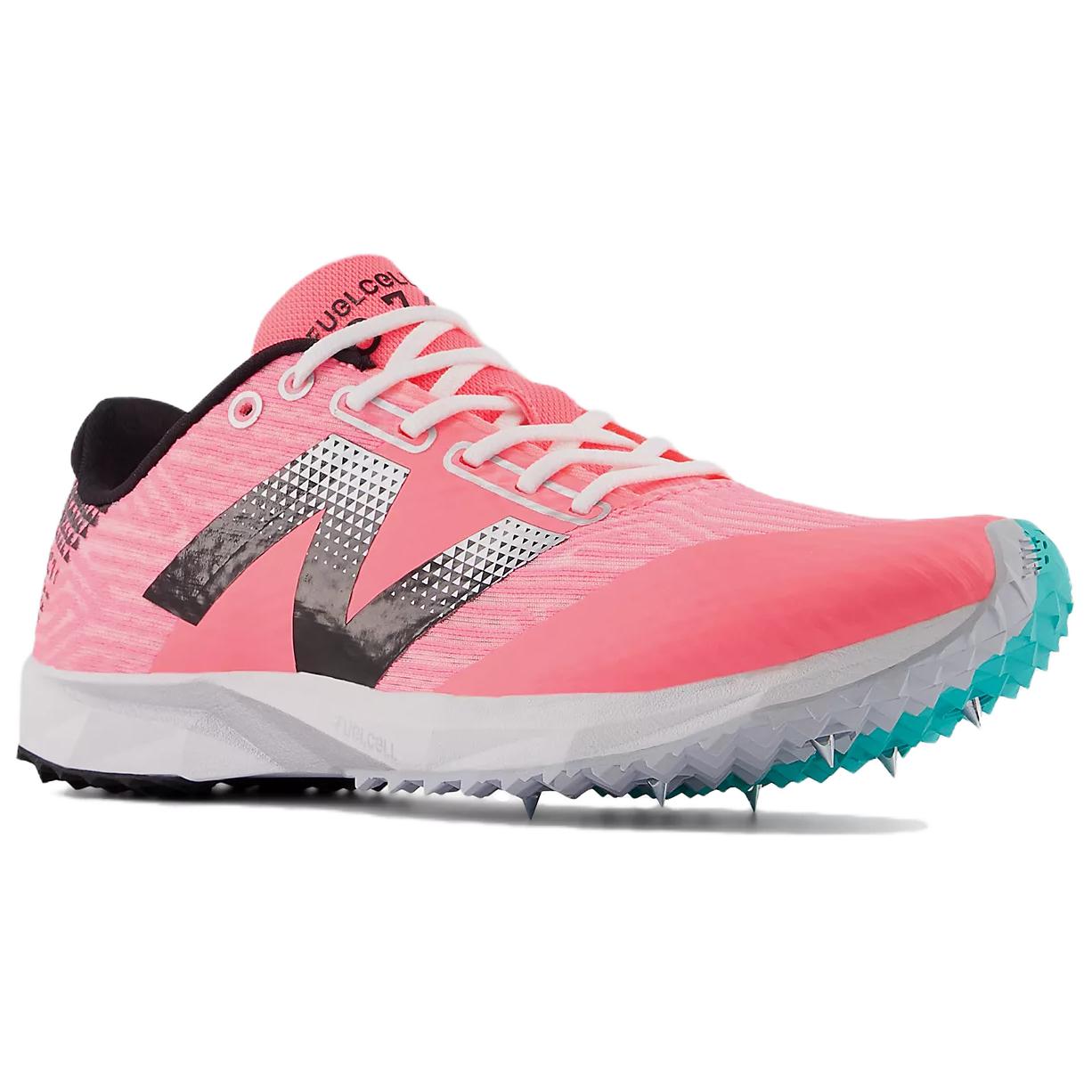 (WMNS) New Balance FuelCell XC7 v5 'Ultra Pink Black Silver Metallic' WXCS7LP5