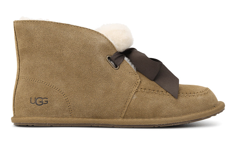 (WMNS) UGG Kallen Lace Lacing Brown 1119934-CHE