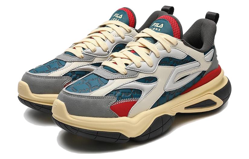 FILA NUCLEO ICONA Chunky Sneakers 'White Grey Teal' F12M343103FDU