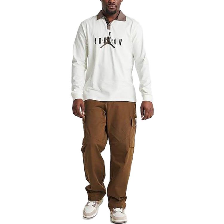 Air Jordan Essentials Rugby Top 'Sail' DV7654-133