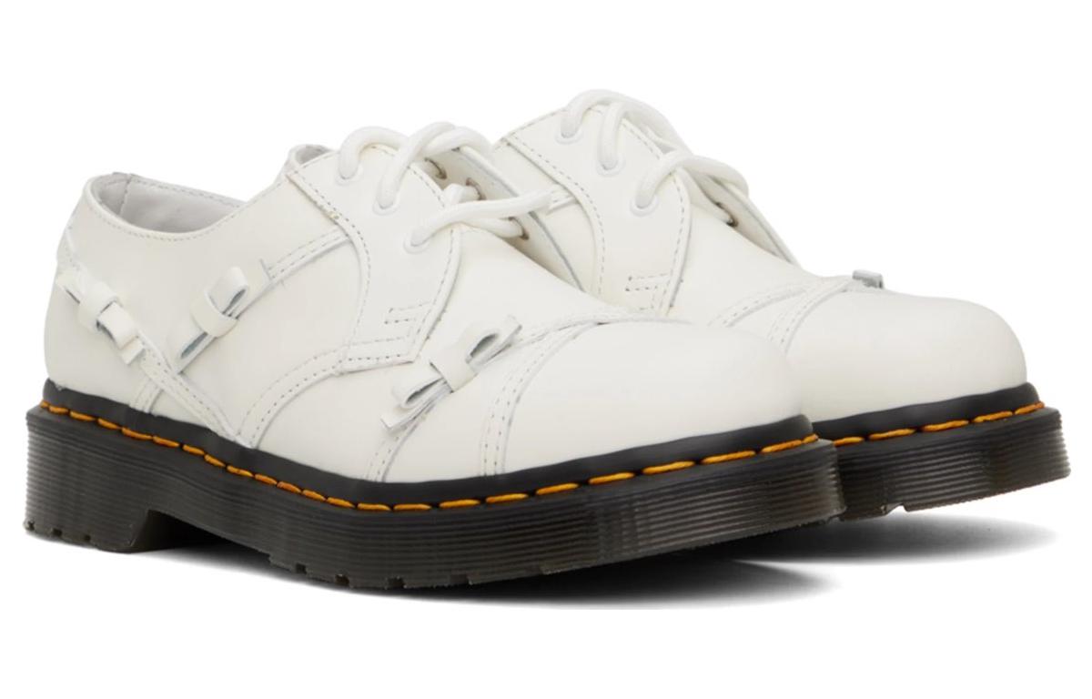 (WMNS) Dr. Martens 1461 Bow Smooth Leather Oxford Shoes 'White' 27852100