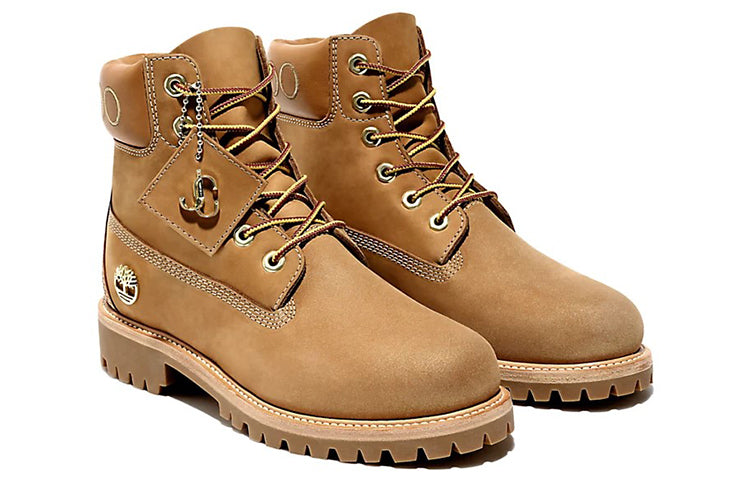 (WMNS) Timberland x Jimmy Choo 6 Inch Premium Boot 'Wheat Glitter' A2EUZ