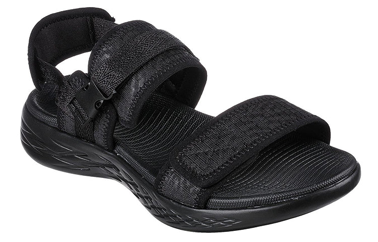 (WMNS) Skechers On-The-Go 600 Sandals 'Black' 140775-BBK