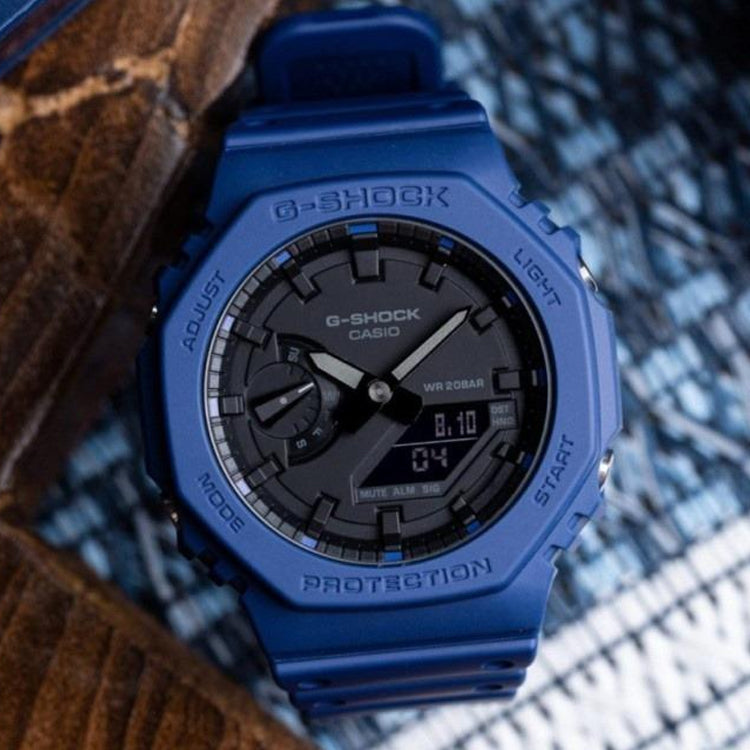 CASIO G-Shock Analog-Digital 'Blue' GA-2100-2A