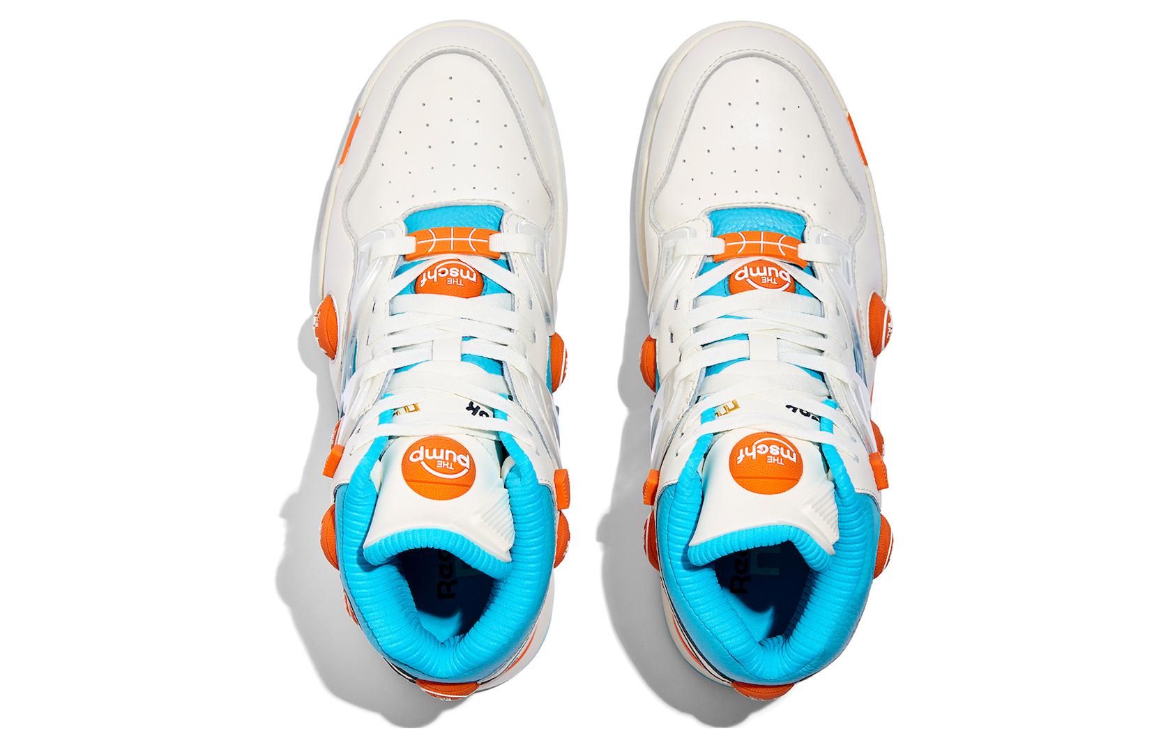 Reebok x MSCHF R Pump Omni Zone 2 'White Blue Orange' MSCHF013
