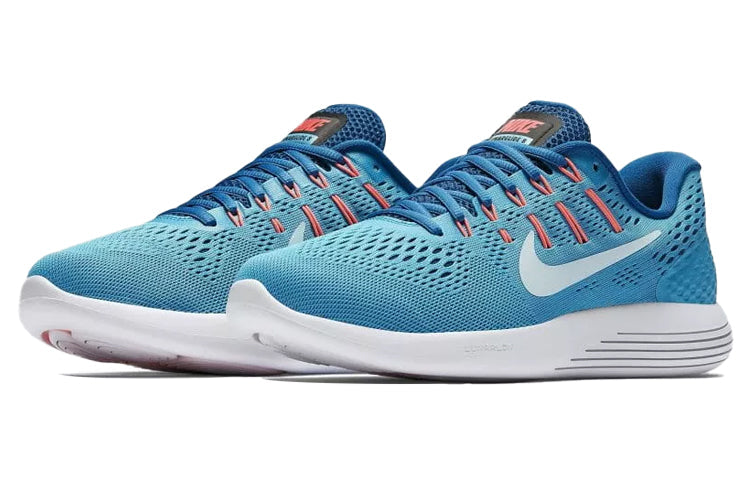 (WMNS) Nike Lunarglide 8 'Chlorine Blue Glacier Blue White' 843726-405