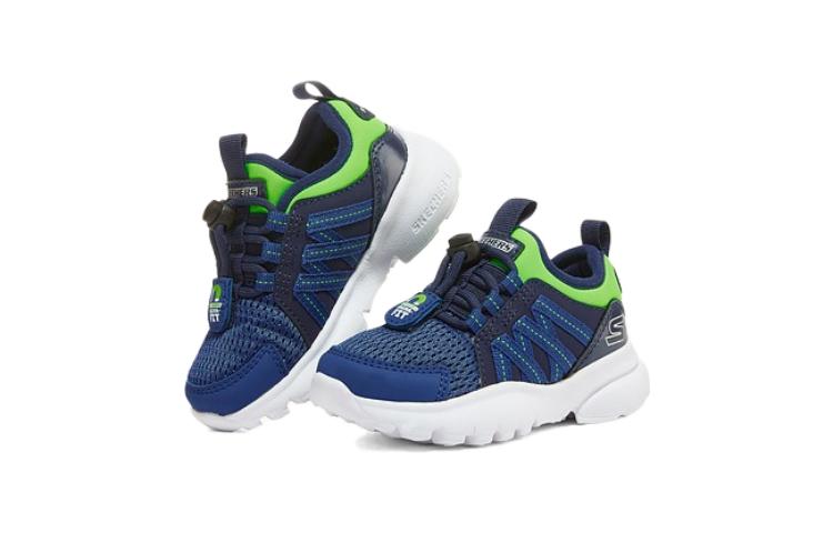 (GS) Skechers Razor Flex Dexler Shoes 'Blue Green White' 407275N-BLLM