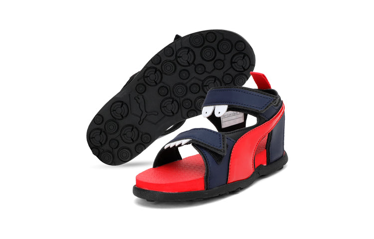 (PS) PUMA Shrek Ps Idp Blue/Red Sandals 339843-01