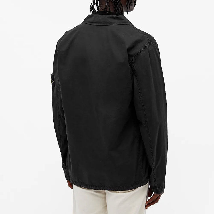 STONE ISLAND 2 Pocket Shirt Jacket 'Black' 7515113WN-V0129