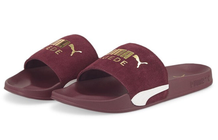 PUMA Leadcat 2.0 Suede Classic Slide 'Zinfandel' 384872-04