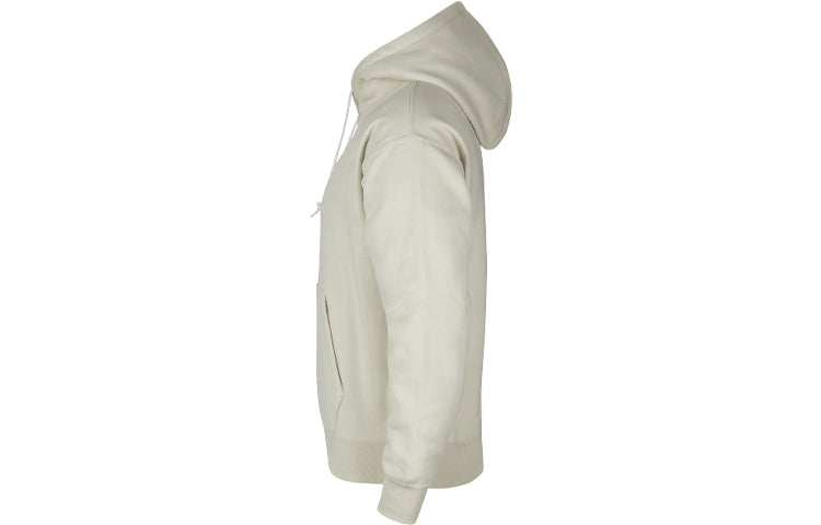 Men's Nike Logo Embroidered Solid Color Fleece Lined White DA0316-072