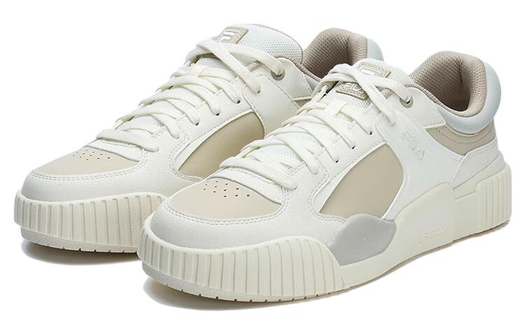 (WMNS) FILA Blocks Shoes 'White Beige Grey' F12M312209FOS