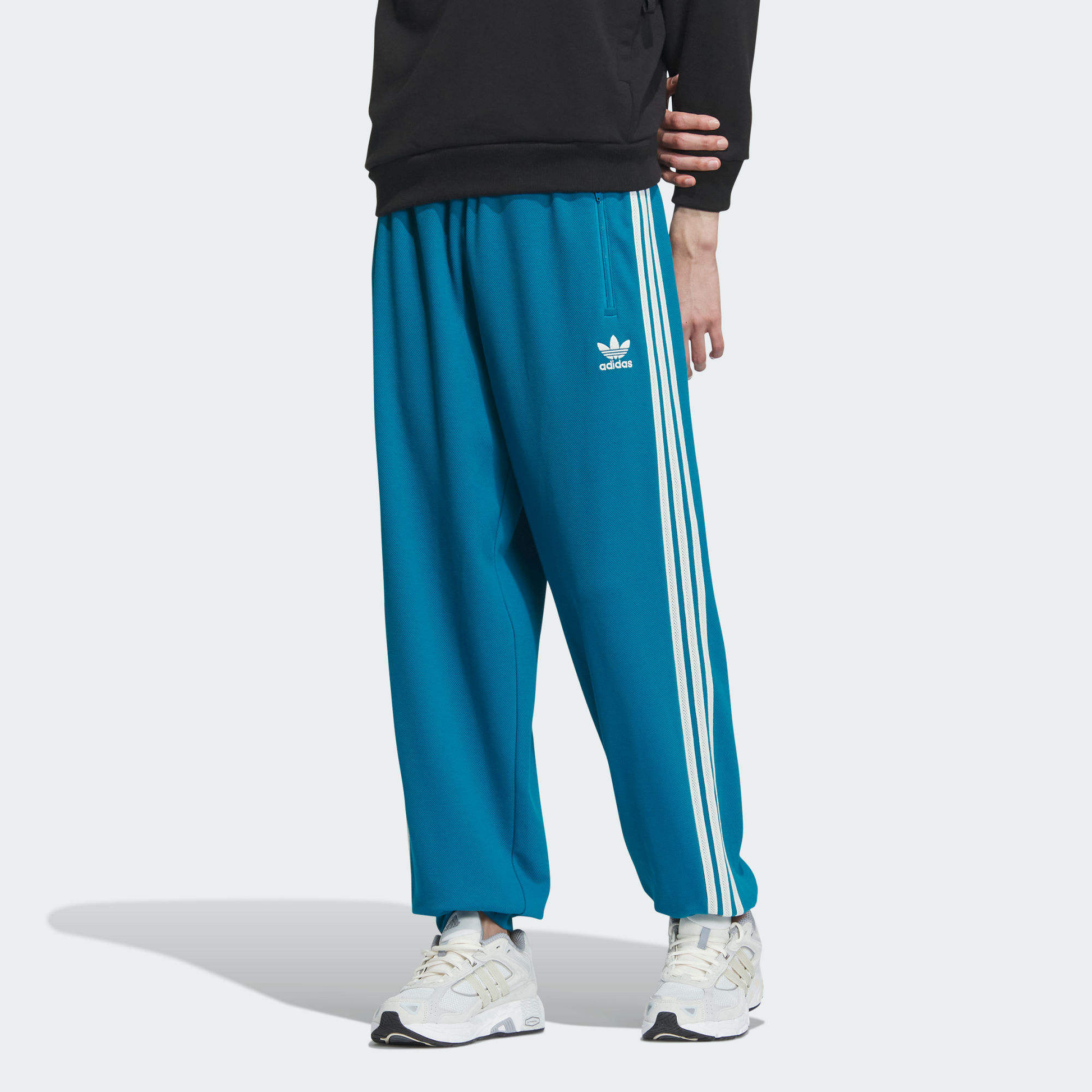 adidas Originals DKN SST Pants Asia Sizing 'Blue White' IX4211