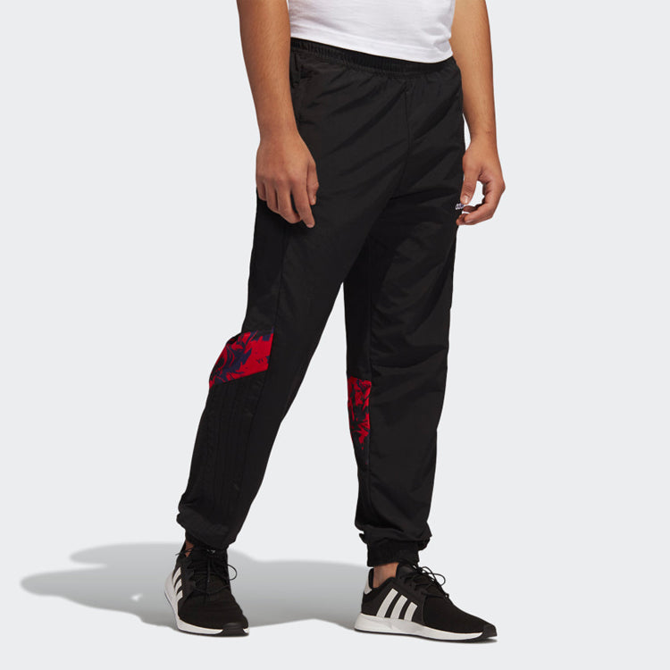 adidas originals Festivo Printing Sports Long Pants Black GJ7774
