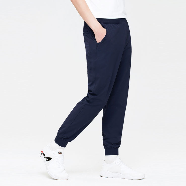 FILA Logo Woven Bundle Feet Sports Long Pants Blue A11M131863F-NV