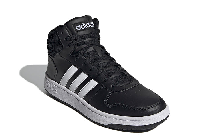 adidas Hoops 2.0 Mid 'Black White' FY8618