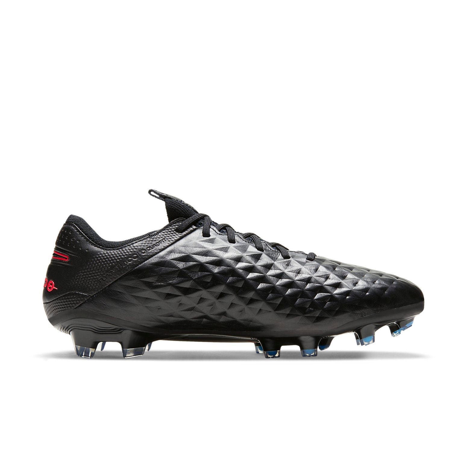 Nike Tiempo Legend 8 Elite FG 'Black Siren Red Photo Blue' AT5293-090