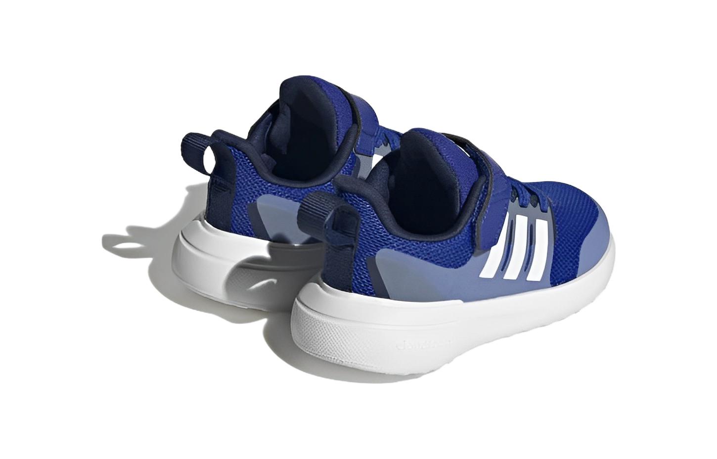 (TD) adidas LEGO x Tech Runner EL Little Kid 'White Shock Blue' HP5455