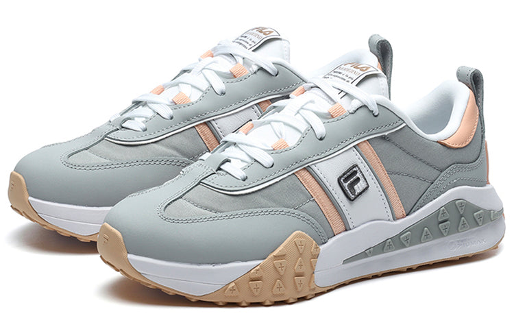 (WMNS) FILA Brick Sneakers 'Grey Pink' F12W211119FHW