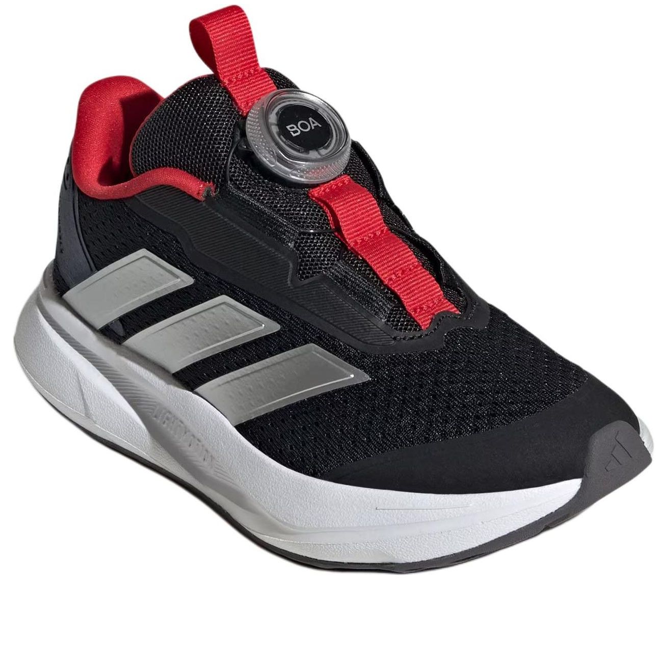 (PS) adidas Duramo Sl2 Boa 'Black Silver Red' IH3603