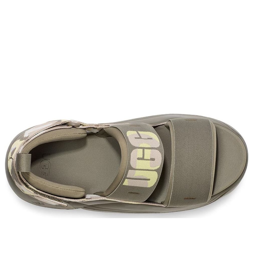 (WMNS) UGG LA Cloud Camopop Sport Sandal 'Moss Green' 1136815-MSG