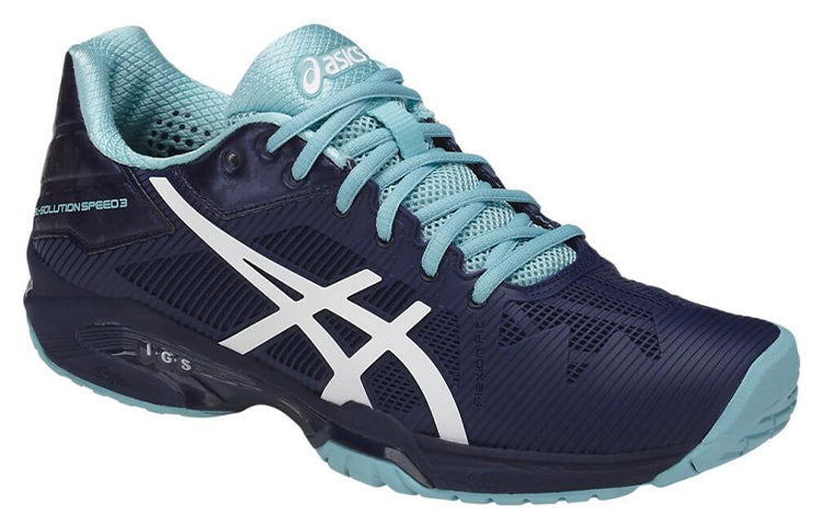 (WMNS) ASICS Gel-Solution Speed 3 Blue E650N-4901