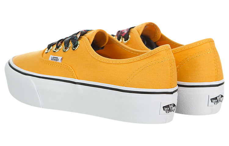Vans Authentic Platform 'Yellow White' VN0A3AV8VL7