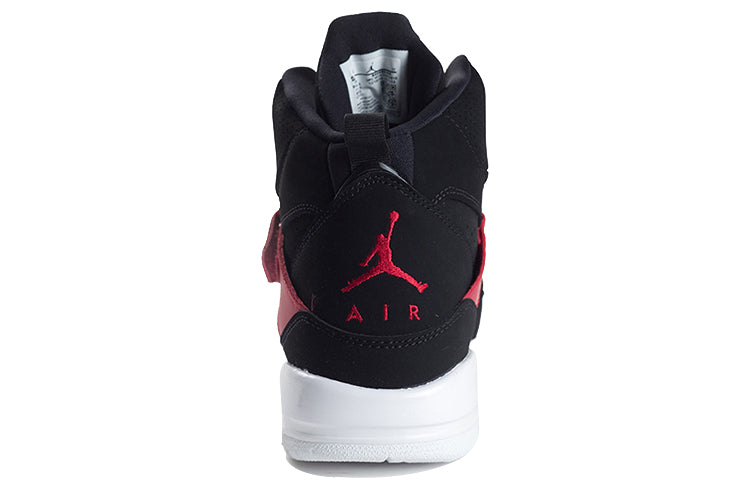 (GS) Air Jordan Flight 45 High 'Black Gym Red' 845095-006