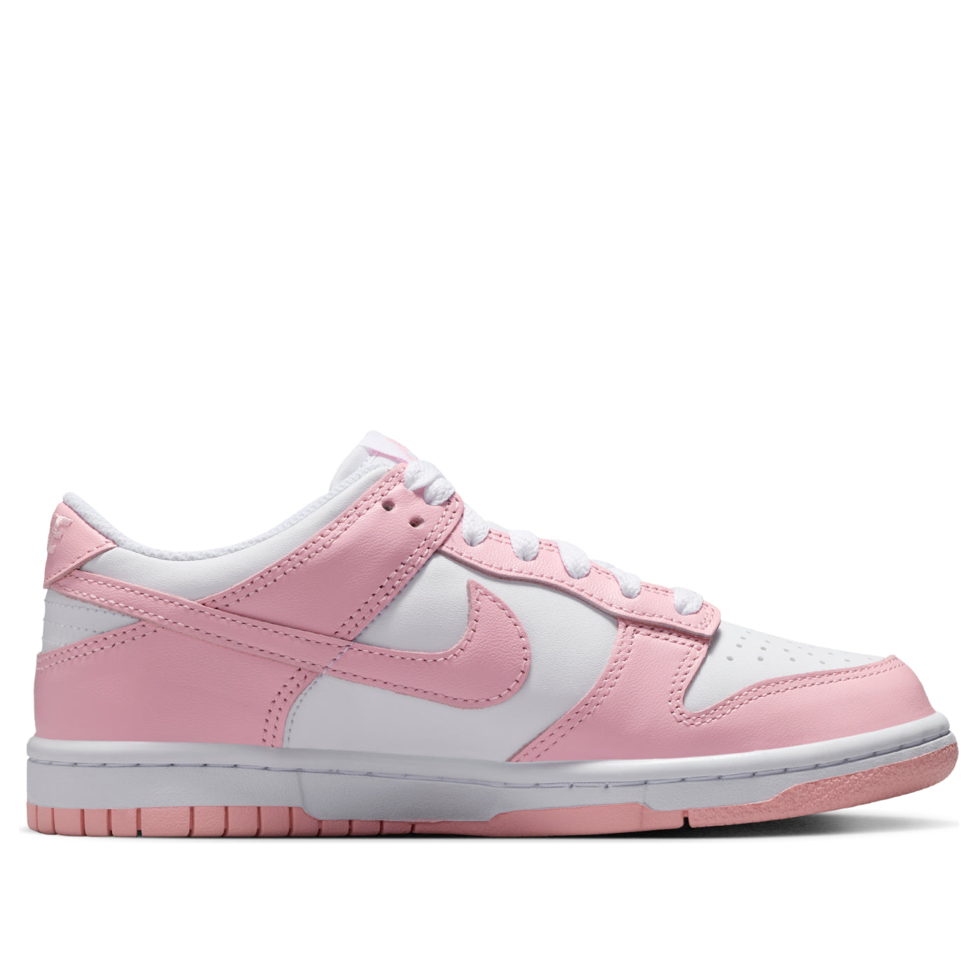 (GS) Nike Dunk Low 'White Medium Soft Pink' FB9109-125