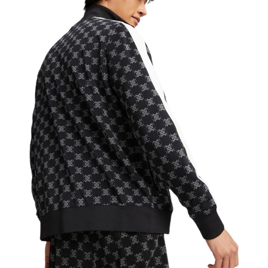 PUMA T7 Printed Full Zip Track Jacket 'Black' 537716-01