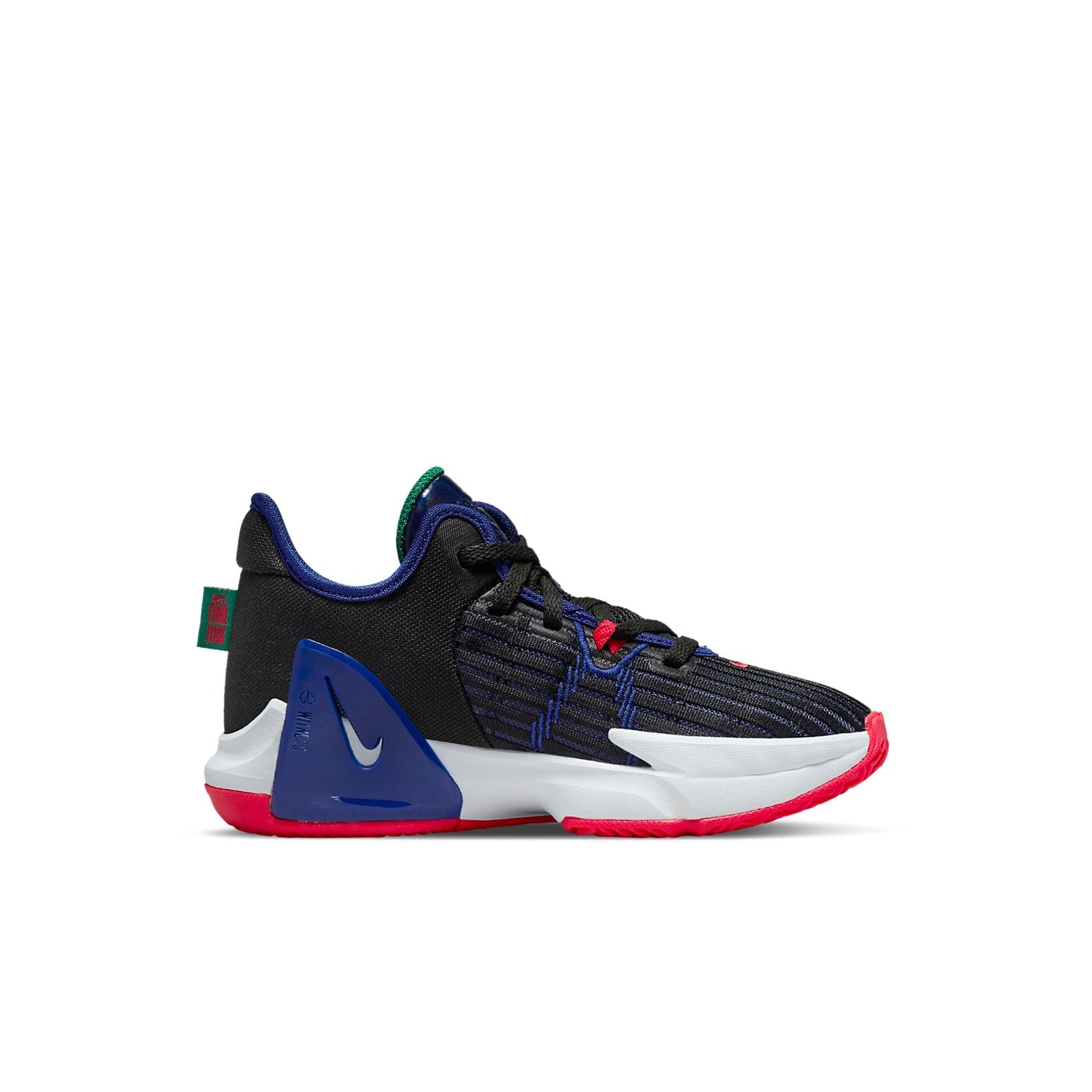 (PS) Nike LeBron Witness 6 'Black Royal Siren Red' DD0424-005
